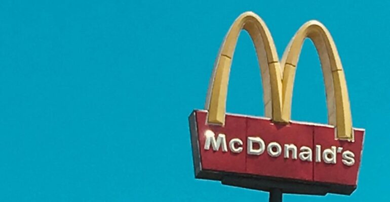 golden arches - mcdonalds